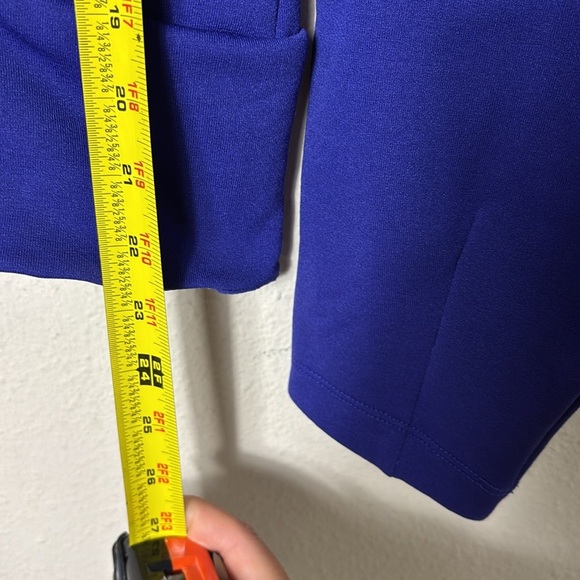 Athleta Sweatshirt size small Purple Blue Indigo Altitude Polartec Half Zip - Picture 9 of 11